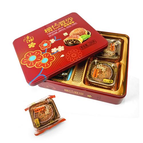 工厂供应食品月饼包装铁盒定制 饼干罐 礼盒装铁盒
